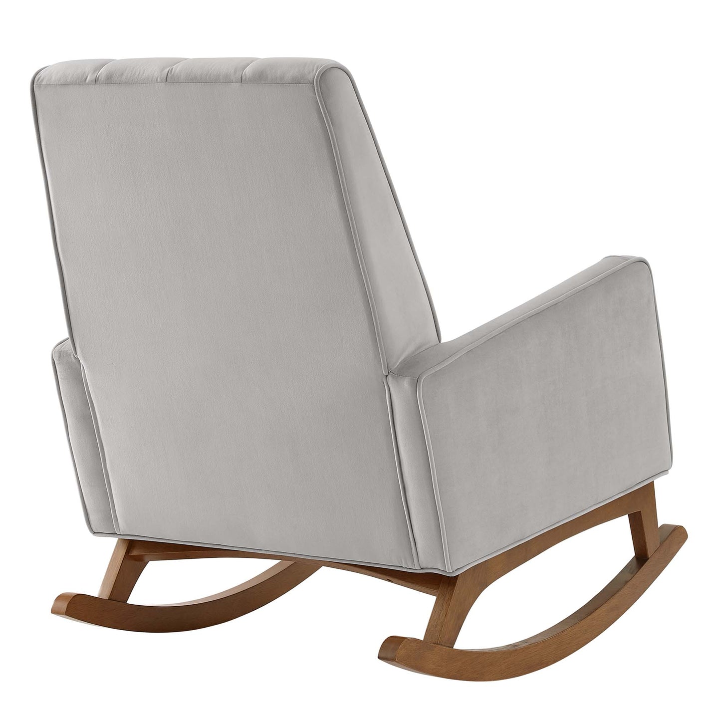 Modway Outlet Sway Performance Velvet Rocking Chair by Modway  Living Room Furniture Light Gray - EEI-4456-LGR