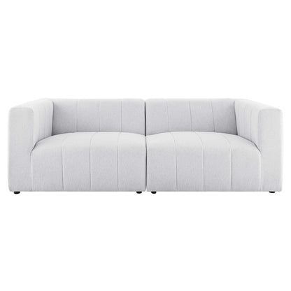 Modway Outlet Bartlett 2-Piece Upholstered Fabric Loveseat by Modway  Living Room Furniture Ivory - EEI-4512-IVO