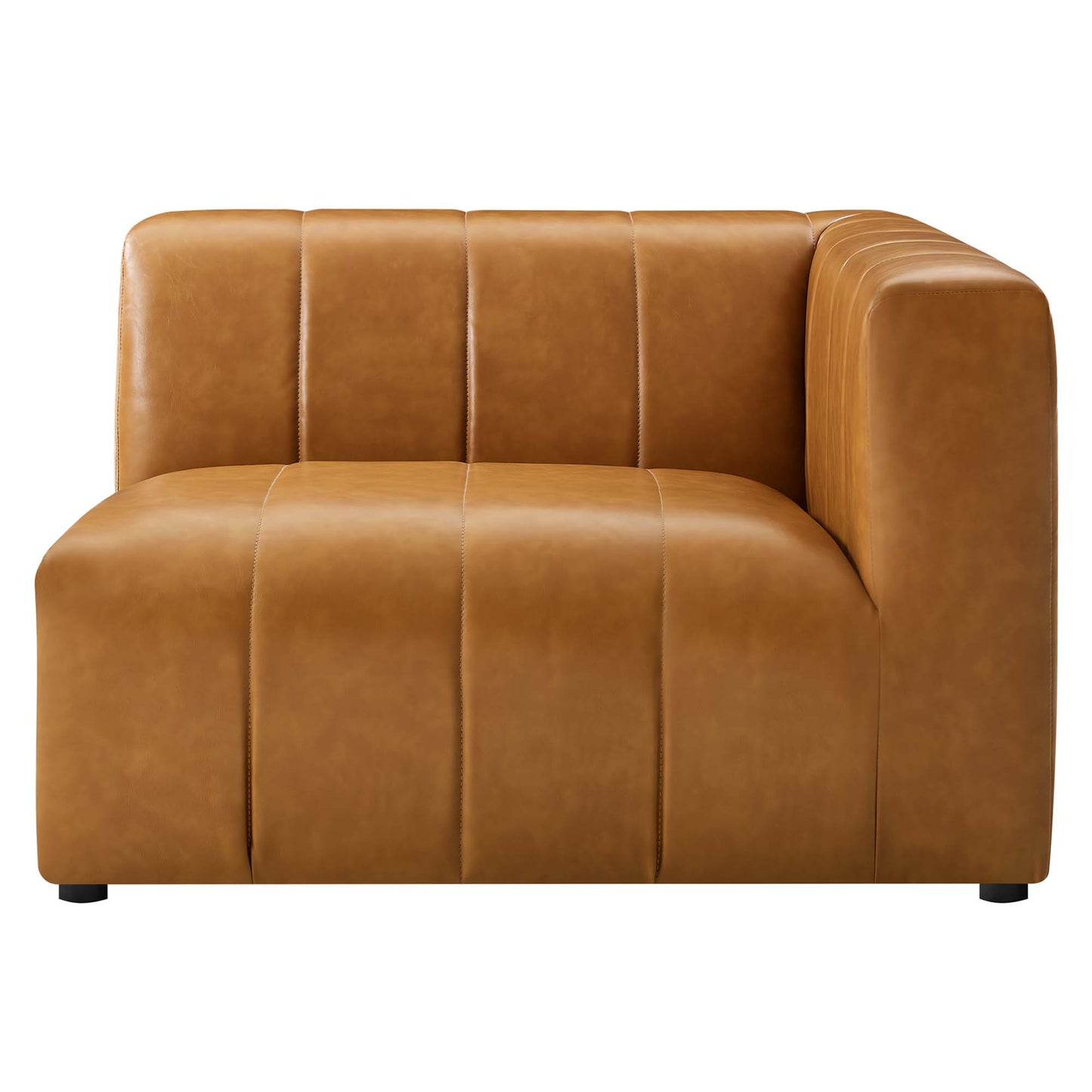 Modway - Bartlett 2-Piece Vegan Leather Loveseat by Modway  Living Room Sofas and Armchairs Brown - EEI-4513-TAN
