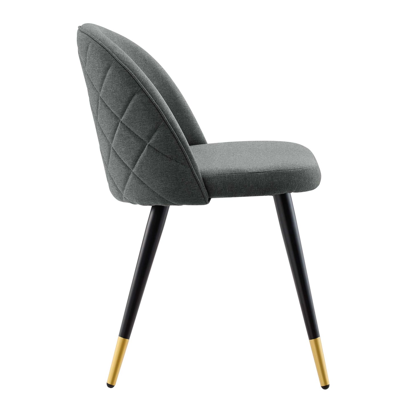 Modway Outlet Cordial Dining Chairs Set of 2 by Modway  Bar and Dining Furniture Gray - EEI-4524-GRY