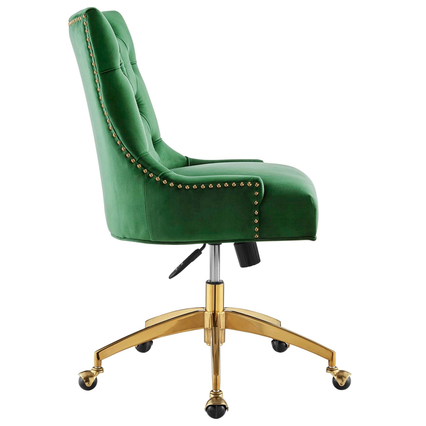 Modway Outlet Regent Tufted Performance Velvet Office Chair by Modway  Office Furniture Furniture Gold Emerald - EEI-4571-GLD-EME