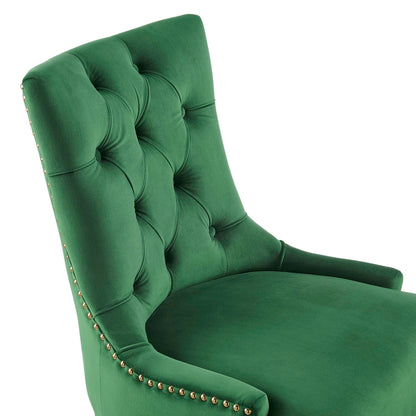 Modway Outlet Regent Tufted Performance Velvet Office Chair by Modway  Office Furniture Furniture Gold Emerald - EEI-4571-GLD-EME