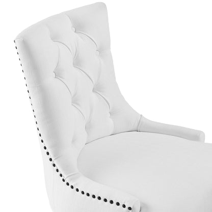 Modway Outlet Regent Tufted Fabric Office Chair by Modway  Office Furniture Furniture Black White - EEI-4572-BLK-WHI
