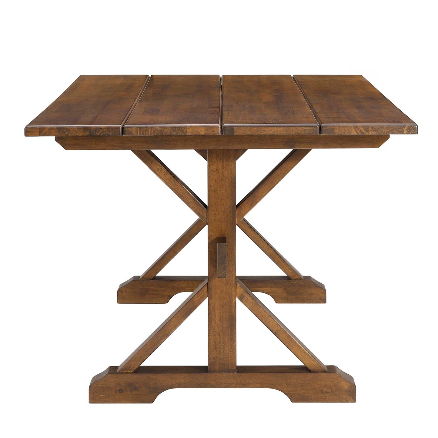 Modway Outlet Windchime 71" Wood Dining Table by Modway  Bar and Dining Furniture Walnut - EEI-4579-WAL