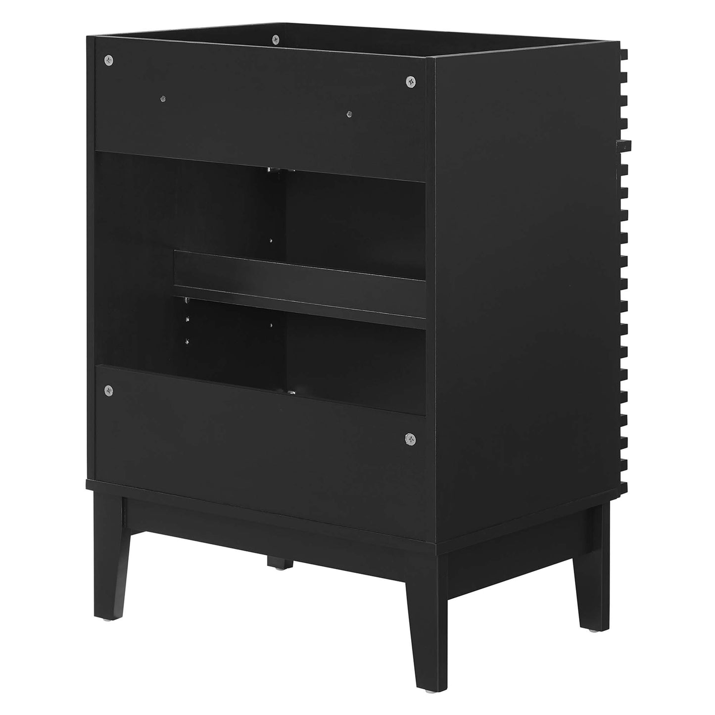 Modway - Render 24" Bathroom Vanity Cabinet (Sink Basin Not Included) by Modway  Bathroom Vanities Black - EEI-4598-BLK