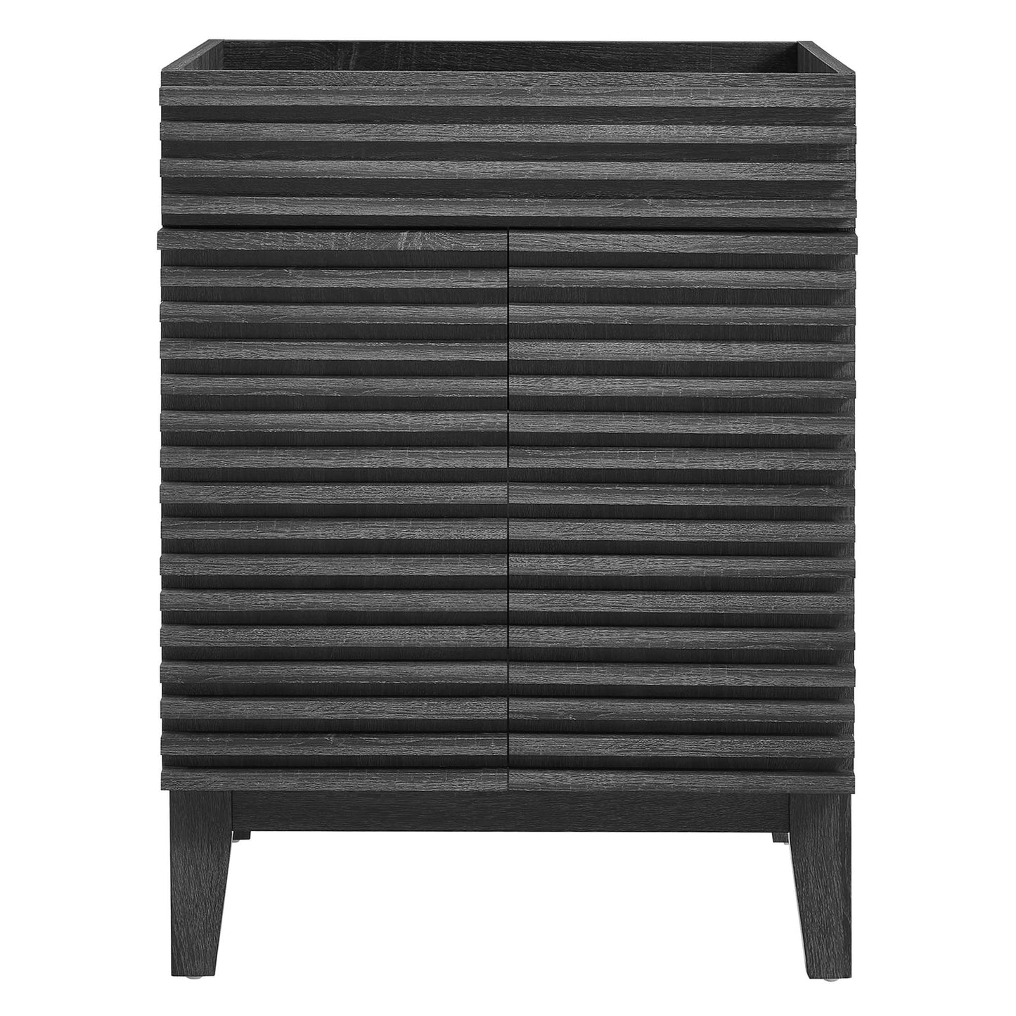 Modway Outlet Render 24" Bathroom Vanity Cabinet (Sink Basin Not Included) by Modway  Bathroom Furniture Charcoal - EEI-4598-CHA