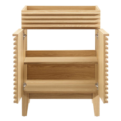 Modway - Render 24" Bathroom Vanity Cabinet (Sink Basin Not Included) by Modway  Bathroom Vanities Brown - EEI-4598-OAK