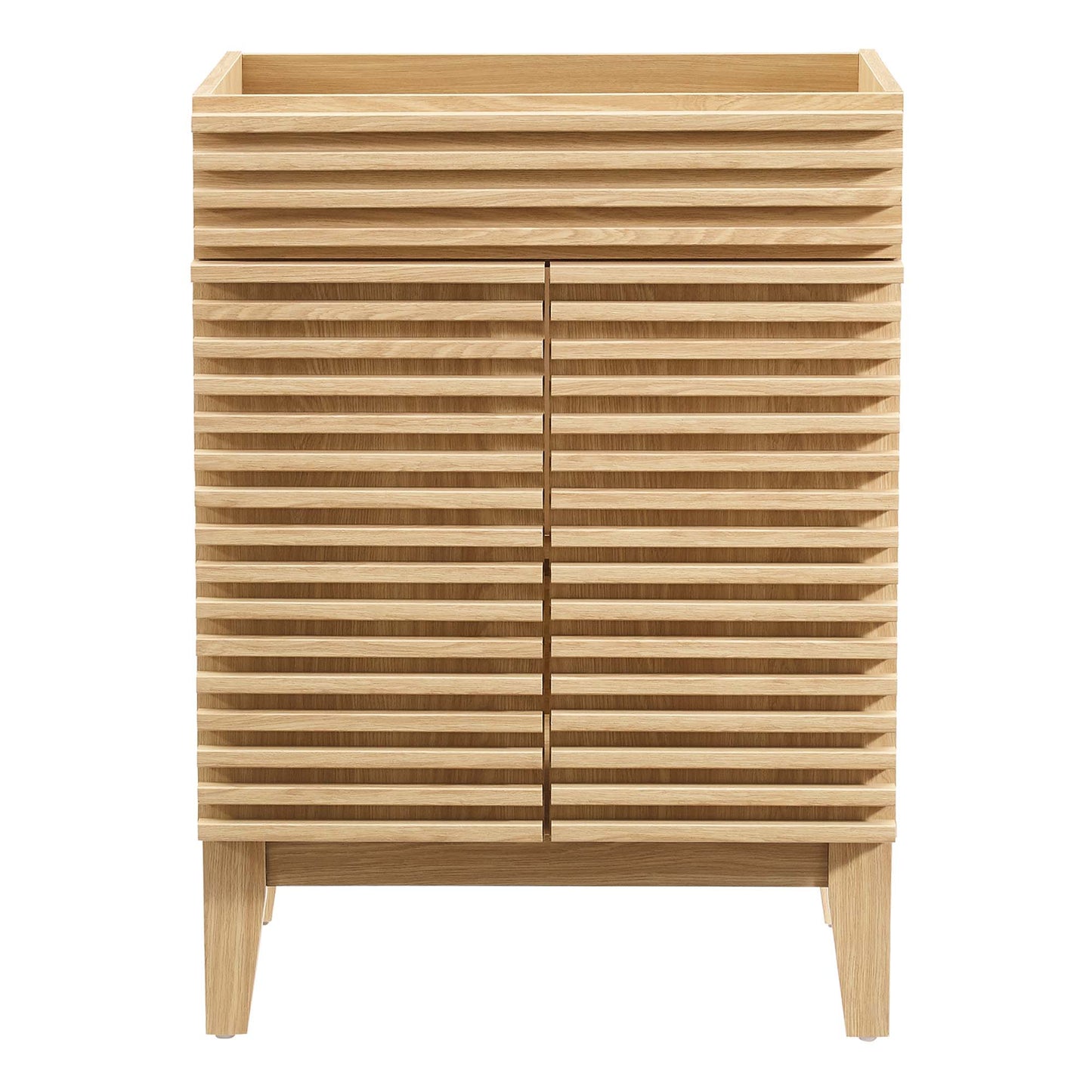 Modway - Render 24" Bathroom Vanity Cabinet (Sink Basin Not Included) by Modway  Bathroom Vanities Brown - EEI-4598-OAK