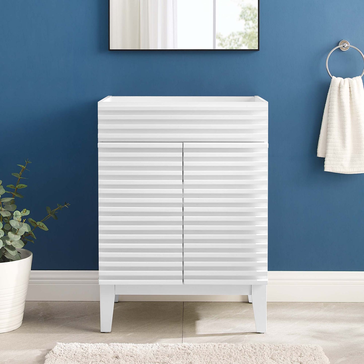 Modway - Render 24" Bathroom Vanity Cabinet (Sink Basin Not Included) by Modway  Bathroom Vanities White - EEI-4598-WHI