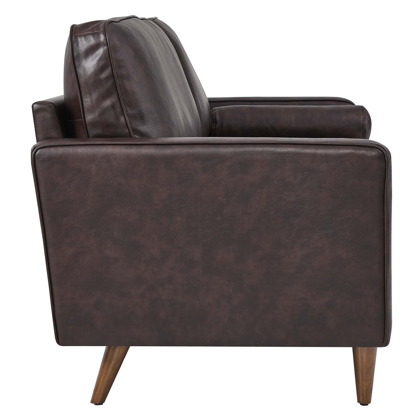 Modway Outlet Valour Leather Sofa by Modway  Living Room Furniture Brown - EEI-4633-BRN