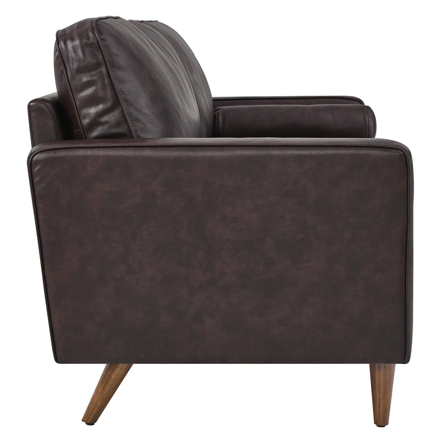 Modway Outlet Valour 81" Leather Sofa by Modway  Living Room Furniture Brown - EEI-4634-BRN