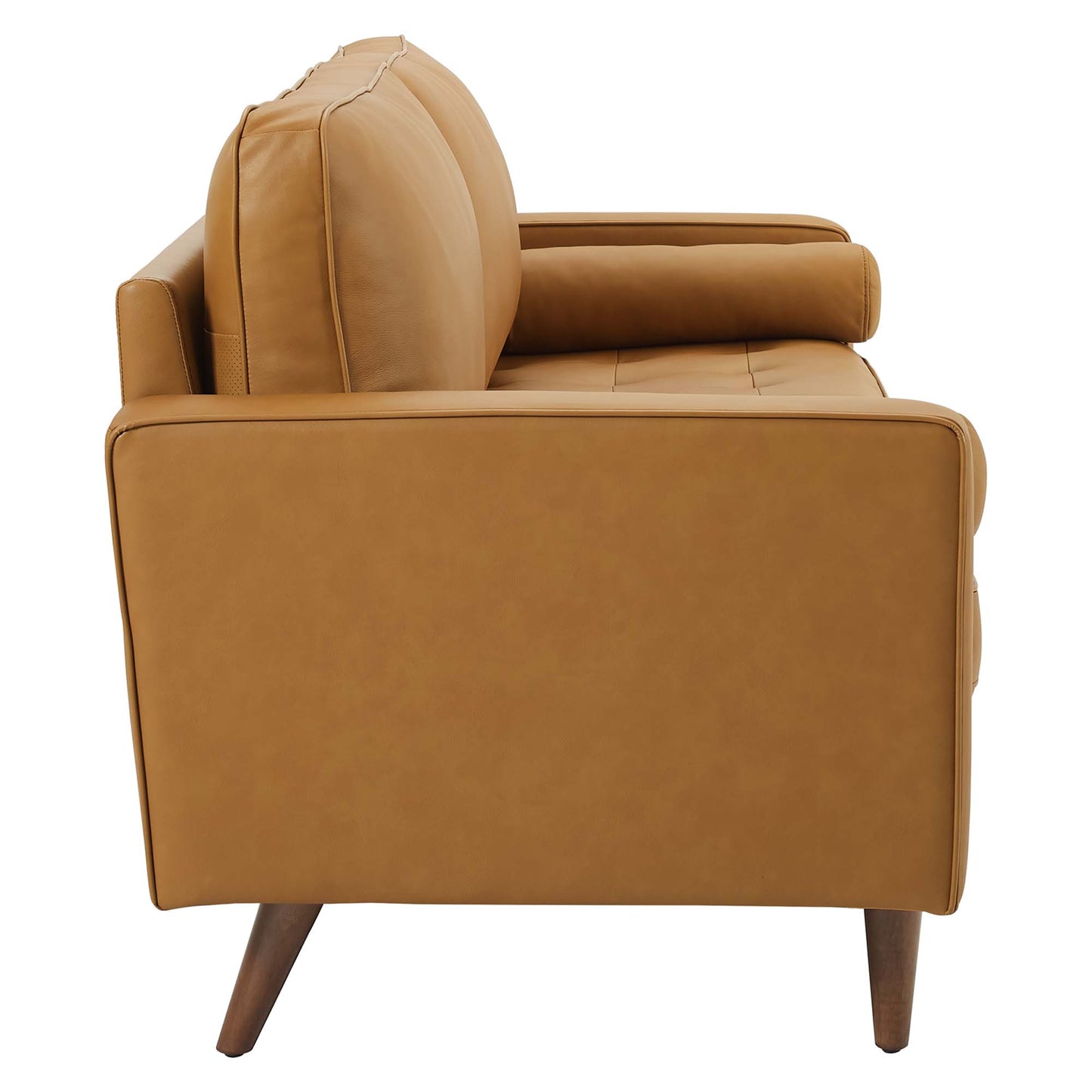Modway Outlet Valour 81" Leather Sofa by Modway  Living Room Furniture Tan - EEI-4634-TAN