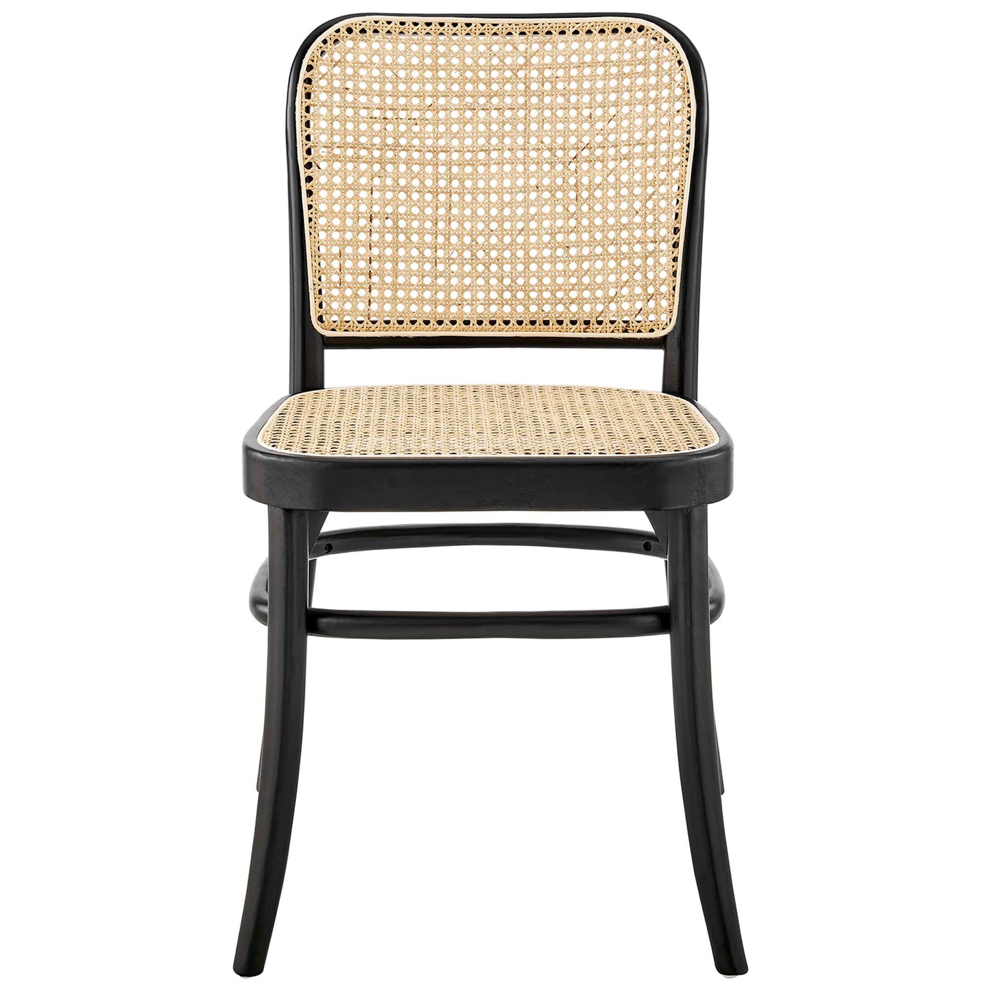 Modway - Winona Wood Dining Side Chair by Modway  Bar and Dining Dining Chairs Black - EEI-4646-BLK