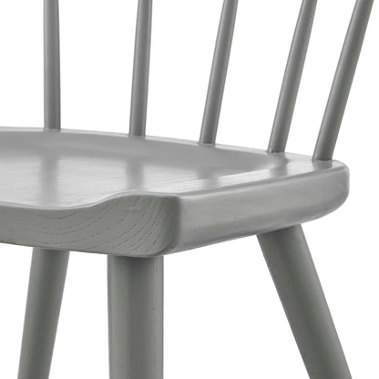 Modway Outlet Sutter Wood Dining Side Chair by Modway  Bar and Dining Furniture Light Gray - EEI-4650-LGR