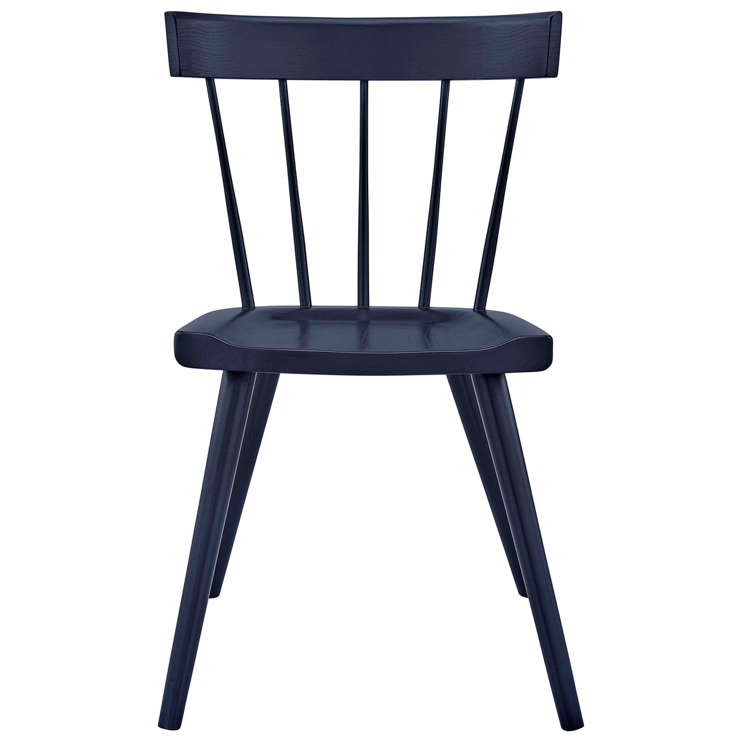 Modway Outlet Sutter Wood Dining Side Chair by Modway  Bar and Dining Furniture Midnight Blue - EEI-4650-MID