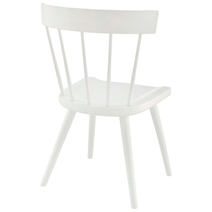 Modway Outlet Sutter Wood Dining Side Chair by Modway  Bar and Dining Furniture White - EEI-4650-WHI