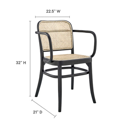 Modway Outlet Winona Wood Dining Chair by Modway  Bar and Dining Furniture Black - EEI-4651-BLK