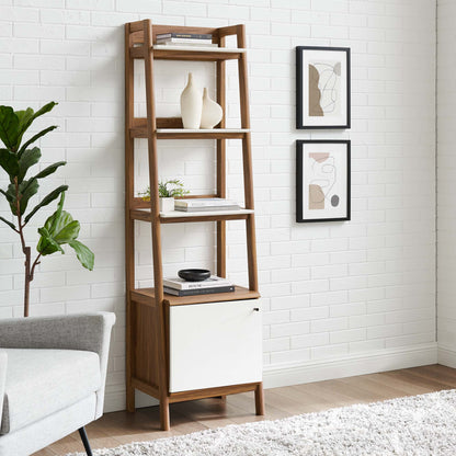 Modway - Bixby 21" Bookshelf by Modway  Living Room Decor White - EEI-4655-WAL-WHI