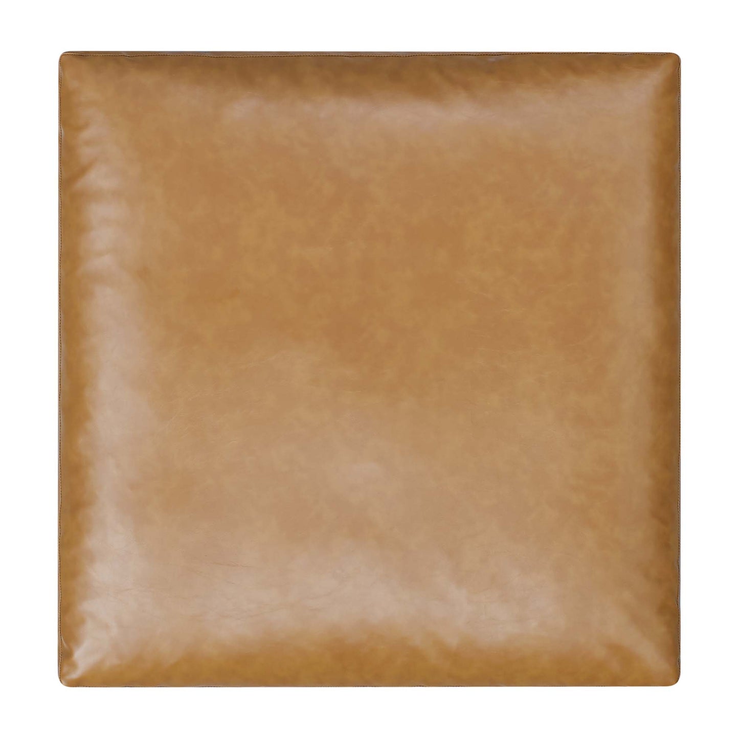 Modway Outlet Commix Down Filled Overstuffed Vegan Leather Ottoman by Modway  Living Room Furniture Tan - EEI-4695-TAN