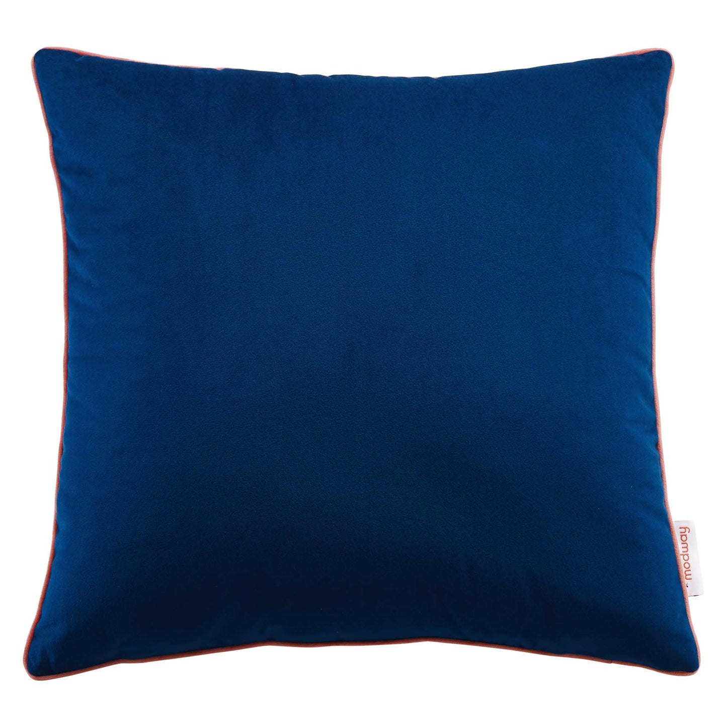 Modway Outlet Accentuate 18" Performance Velvet Throw Pillow by Modway  Living Room Pillow Navy Blossom - EEI-4698-NAV-BLO