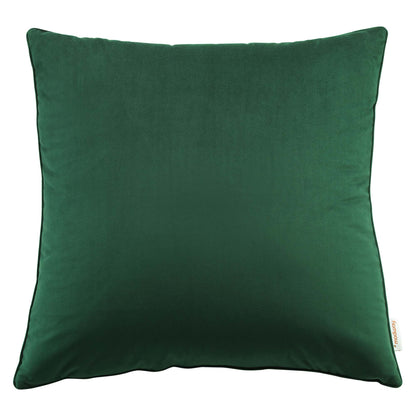 Modway Outlet Enhance 24" Performance Velvet Throw Pillow by Modway  Living Room Pillow Green - EEI-4701-GRN