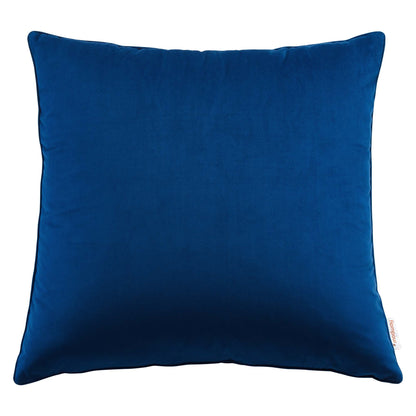 Modway Outlet Enhance 24" Performance Velvet Throw Pillow by Modway  Living Room Pillow Navy - EEI-4701-NAV