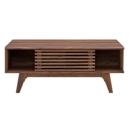 Modway - Render Coffee Table by Modway  Living Room Tables Brown - EEI-4724-WAL