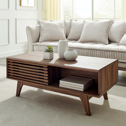 Modway - Render Coffee Table by Modway  Living Room Tables Brown - EEI-4724-WAL