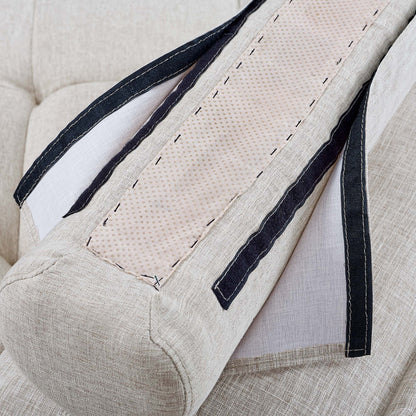 Modway - Saunter Tufted Fabric Armless Chair by Modway  Living Room Sofas and Armchairs Brown - EEI-4725-BEI