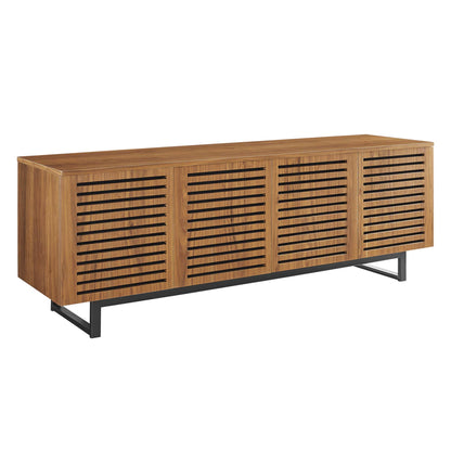 Modway - Parker 73" TV Stand by Modway  Living Room Decor Brown - EEI-4763-WAL