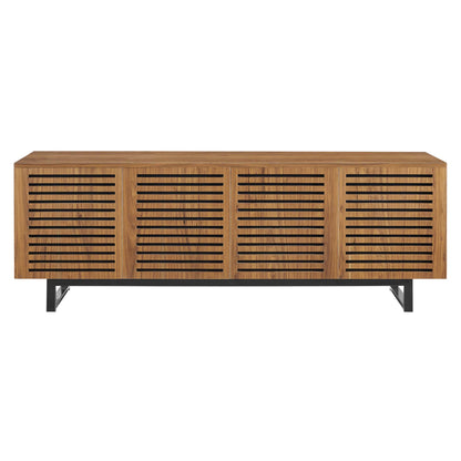 Modway - Parker 73" TV Stand by Modway  Living Room Decor Brown - EEI-4763-WAL