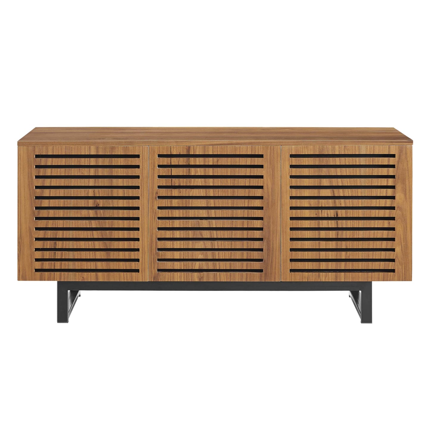 Modway Outlet Parker 55" TV Stand by Modway  Living Room Furniture Walnut - EEI-4764-WAL