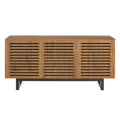 Modway Outlet Parker 55" TV Stand by Modway  Living Room Furniture Walnut - EEI-4764-WAL