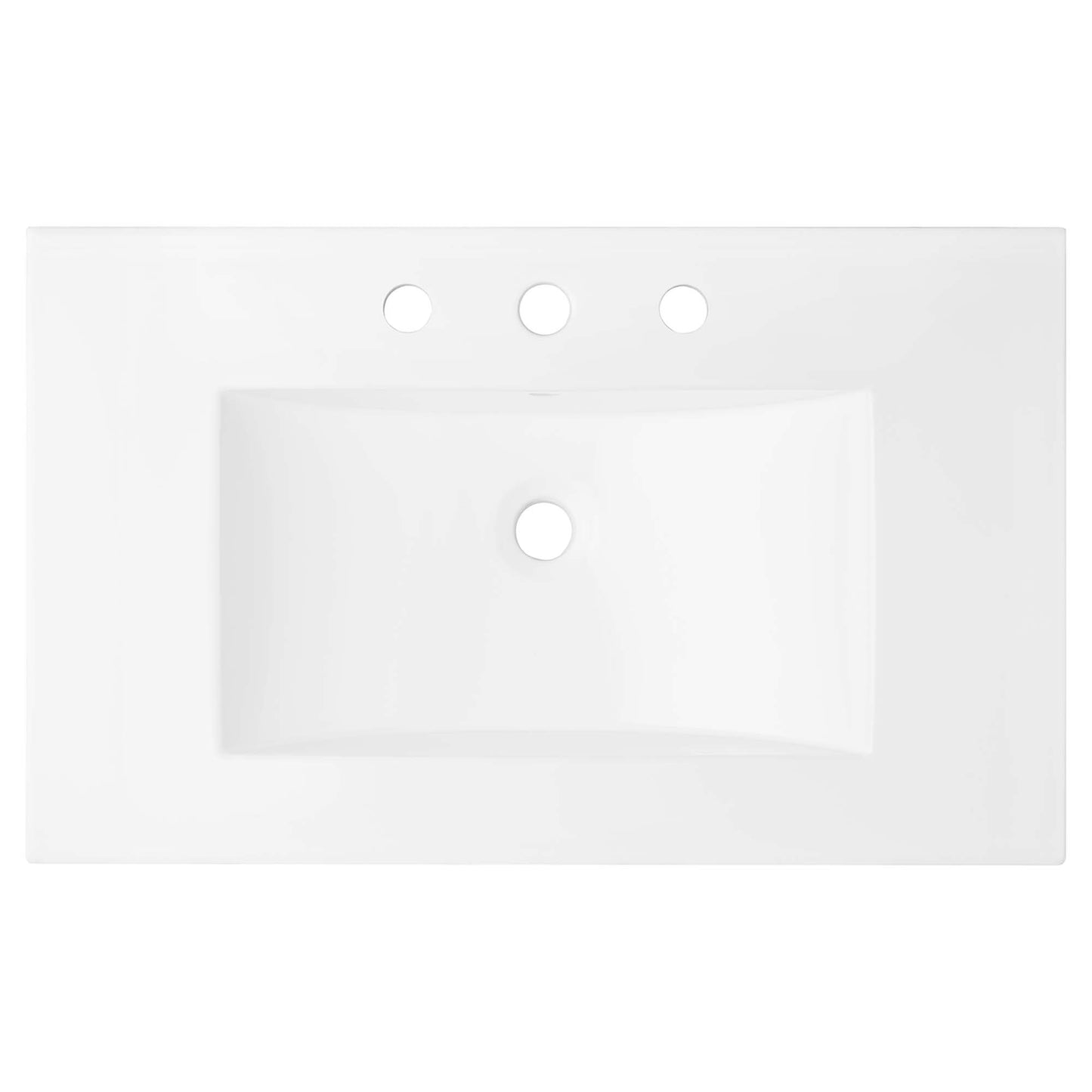 Modway - Cayman 30" Bathroom Sink by Modway  Bathroom Vanities White - EEI-4837-WHI
