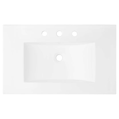 Modway - Cayman 30" Bathroom Sink by Modway  Bathroom Vanities White - EEI-4837-WHI