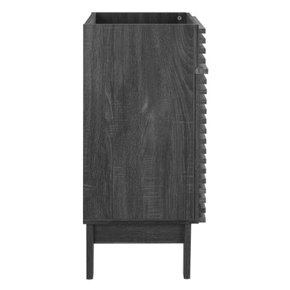 Modway Outlet Render 18" Bathroom Vanity Cabinet (Sink Basin Not Included) by Modway  Bathroom Furniture Charcoal - EEI-4849-CHA