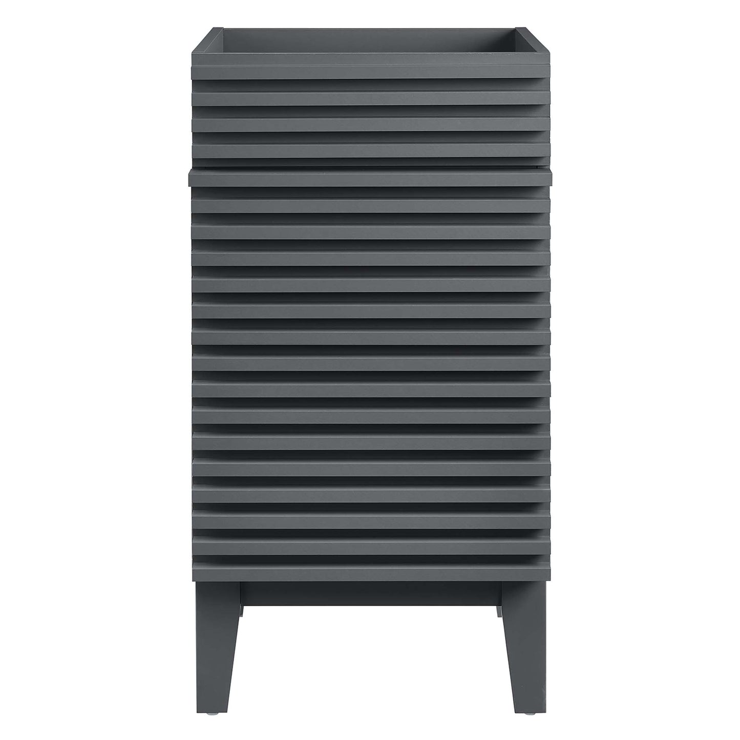 Modway Outlet Render 18" Bathroom Vanity Cabinet (Sink Basin Not Included) by Modway  Bathroom Furniture Gray - EEI-4849-GRY