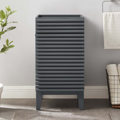 Modway Outlet Render 18" Bathroom Vanity Cabinet (Sink Basin Not Included) by Modway  Bathroom Furniture Gray - EEI-4849-GRY