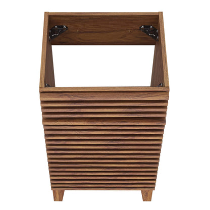 Modway - Render 18" Bathroom Vanity Cabinet (Sink Basin Not Included) by Modway  Bathroom Vanities Brown - EEI-4849-WAL