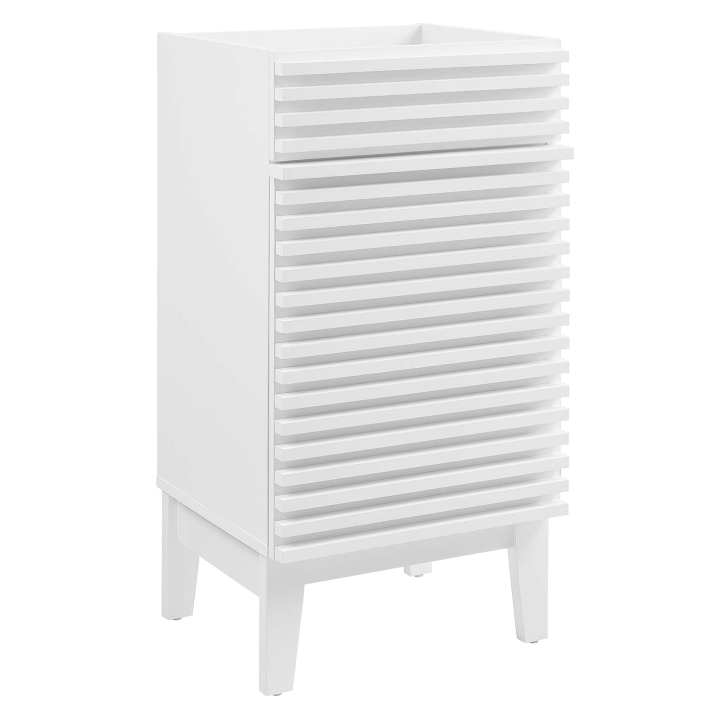 Modway Outlet Render 18" Bathroom Vanity Cabinet (Sink Basin Not Included) by Modway  Bathroom Furniture White - EEI-4849-WHI