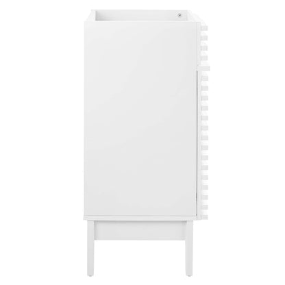 Modway Outlet Render 18" Bathroom Vanity Cabinet (Sink Basin Not Included) by Modway  Bathroom Furniture White - EEI-4849-WHI