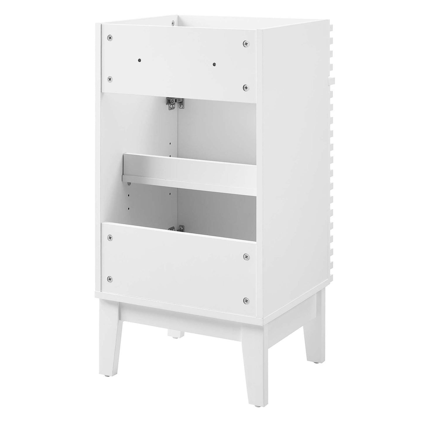 Modway Outlet Render 18" Bathroom Vanity Cabinet (Sink Basin Not Included) by Modway  Bathroom Furniture White - EEI-4849-WHI
