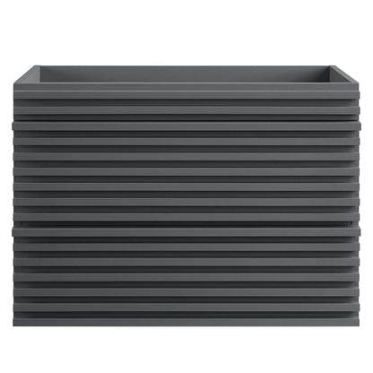 Modway Outlet Render 30" Wall-Mount Bathroom Vanity Cabinet (Sink Basin Not Included) by Modway  Bathroom Furniture Gray - EEI-4850-GRY