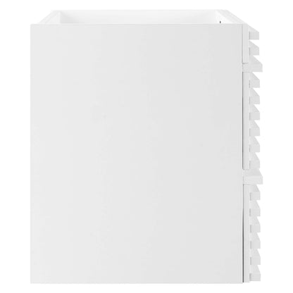 Modway Outlet Render 30" Wall-Mount Bathroom Vanity Cabinet (Sink Basin Not Included) by Modway  Bathroom Furniture White - EEI-4850-WHI