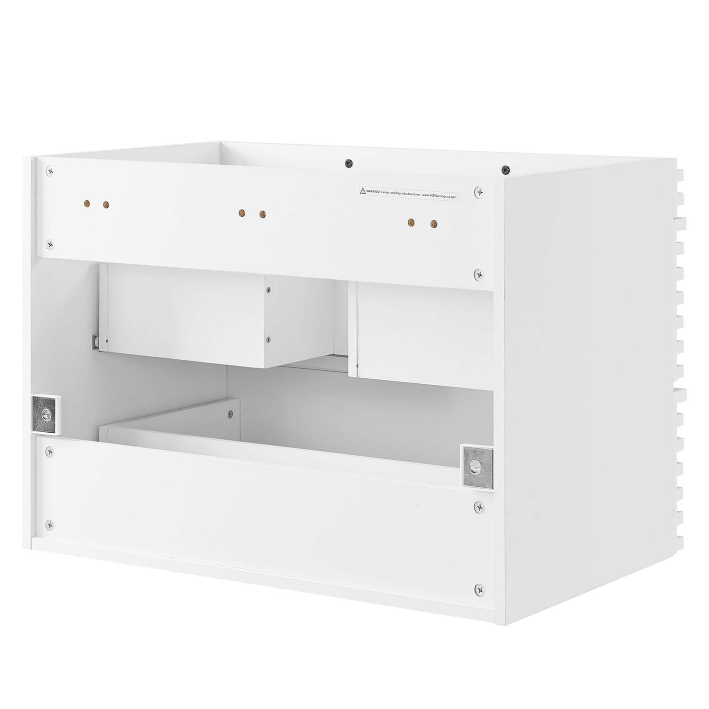 Modway Outlet Render 30" Wall-Mount Bathroom Vanity Cabinet (Sink Basin Not Included) by Modway  Bathroom Furniture White - EEI-4850-WHI