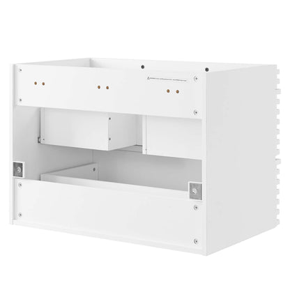 Modway Outlet Render 30" Wall-Mount Bathroom Vanity Cabinet (Sink Basin Not Included) by Modway  Bathroom Furniture White - EEI-4850-WHI