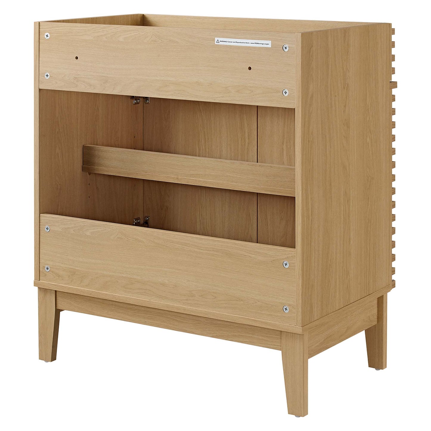 Modway - Render 30" Bathroom Vanity Cabinet (Sink Basin Not Included) by Modway  Bathroom Vanities Brown - EEI-4851-OAK