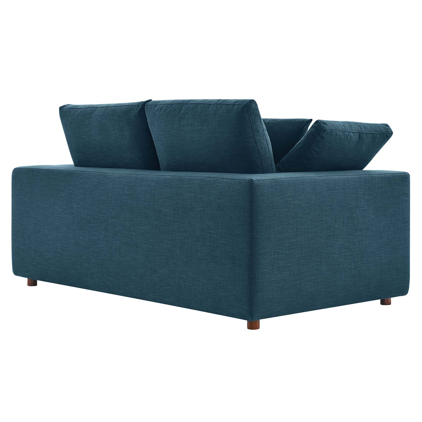Modway Outlet Commix Down Filled Overstuffed Loveseat by Modway  Living Room Furniture Azure - EEI-4859-AZU