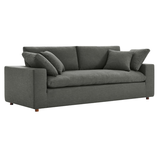 Modway Outlet Commix Down Filled Overstuffed Sofa by Modway  Living Room Furniture Gray - EEI-4860-GRY