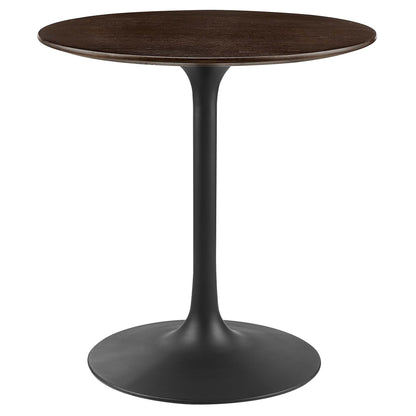 Modway - Lippa 28" Round Wood Dining Table by Modway  Bar and Dining Bar and Dining Tables Brown - EEI-4861-BLK-CHE